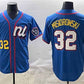 Milwaukee Brewers National League #32 Jacob Misiorowski Blue 2025 All-Star Edition Limited Stitched Baseball Jersey