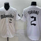 Milwaukee Brewers #2 Brice Turang White 'Gothic 414 Shadows Edition' Vapor Premier Limited Stitched Jersey
