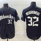Milwaukee Brewers #32 Jacob Misiorowski Black 'Gothic 414 Shadows Edition' Vapor Premier Limited Stitched Baseball Jersey