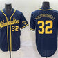 Milwaukee Brewers #32 Jacob Misiorowski Navy 2025 With Patch Stitched Baseball Jersey