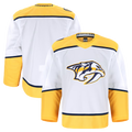 Johmsee N.Predators White Away Authentic Pro Jerseys