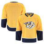 Johmsee N.Predators Yellow Home Authentic Pro Jerseys