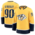 Johmsee N.Predators #90 Ryan O'Reilly Yellow Home Premium Jerseys