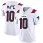 Johmsee NE.Patriots #10 Drake Maye Player White Vapor Limited Stitched Jerseys