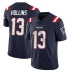 Johmsee NE.Patriots #13 Mack Hollins Player Navy Vapor Untouchable Home Game Stitched Jerseys