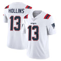 Johmsee NE.Patriots #13 Mack Hollins Player White Vapor Untouchable Home Game Stitched Jerseys