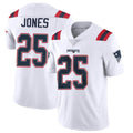 Johmsee NE.Patriots #25 Marcus Jones Player White Vapor Untouchable Home Game Stitched Jerseys