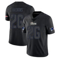 Johmsee NE.Patriots #26 Hassan Haskins Player Black Impact LImited Home Game Stitched Jerseys