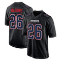 Johmsee NE.Patriots #26 Hassan Haskins Player Carbon Fashion Limited Home Game Stitched Jerseys