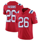 Johmsee NE.Patriots #26 Hassan Haskins Player Red Vapor Untouchable Home Game Stitched Jerseys
