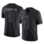 Johmsee NE.Patriots #2 Harold Landry III Player Black Reflective LImited Home Game Stitched Jerseys