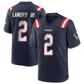 Johmsee NE.Patriots #2 Harold Landry III Player Navy Home Game Stitched Jerseys
