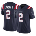 Johmsee NE.Patriots #2 Harold Landry III Player Navy Limited Vapor F.U.S.E. Home Game Stitched Jerseys