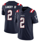 Johmsee NE.Patriots #2 Harold Landry III Player Navy Vapor Untouchable Home Game Stitched Jerseys