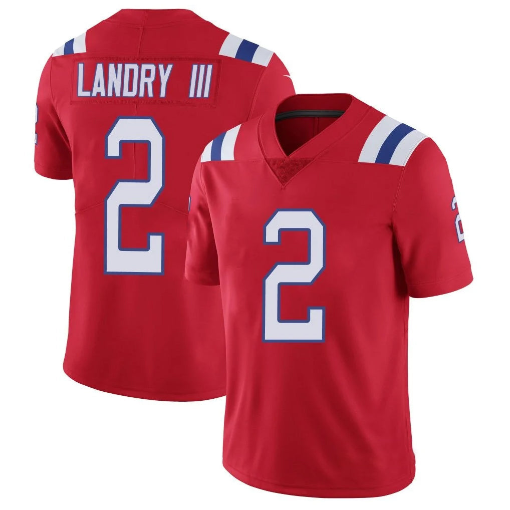 Johmsee NE.Patriots #2 Harold Landry III Player Red Vapor Untouchable Home Game Stitched Jerseys
