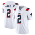 Johmsee NE.Patriots #2 Harold Landry III Player White Vapor Untouchable Home Game Stitched Jerseys