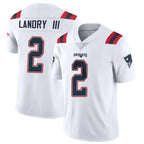 Johmsee NE.Patriots #2 Harold Landry III Player White Vapor Untouchable Home Game Stitched Jerseys