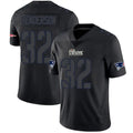 Johmsee NE.Patriots #32 TreVeyon Henderson Player Black Limited Impact Stitched Jerseys