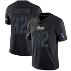 Johmsee NE.Patriots #32 TreVeyon Henderson Player Black Limited Impact Stitched Jerseys