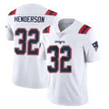 Johmsee NE.Patriots #32 TreVeyon Henderson Player White Vapor Untouchable Home Game Stitched Jerseys