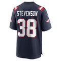 Johmsee NE.Patriots #38 Rhamondre Stevenson Player Navy Home Game Stitched Jerseys