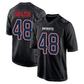 Johmsee NE.Patriots #48 Namdi Obiazor Player Carbon Fashion Limited Home Game Stitched Jerseys