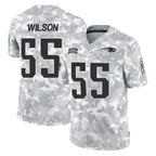 Johmsee NE.Patriots #55 Jared Wilson Player Arctic Camo Salute To Service Limited Game Stitched Jerseys