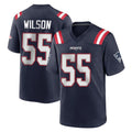 Johmsee NE.Patriots #55 Jared Wilson Player Navy Home Game Stitched Jerseys