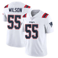 Johmsee NE.Patriots #55 Jared Wilson Player White Vapor Untouchable Home Game Stitched Jerseys
