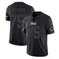 Johmsee NE.Patriots #75 Alijah Vera-Tucker Player Black Impact LImited Home Game Stitched Jerseys