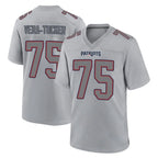 Johmsee NE.Patriots #75 Alijah Vera-Tucker Player Gray Fashion Limited Home Game Stitched Jerseys