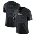 Johmsee NE.Patriots #85 Hunter Henry Player Black Impact LImited Home Game Stitched Jerseys