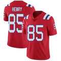 Johmsee NE.Patriots #85 Hunter Henry Player Red Vapor Limited Stitched Jerseys