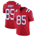 Johmsee NE.Patriots #85 Hunter Henry Player Red Vapor Untouchable Home Game Stitched Jerseys