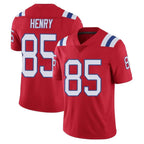 Johmsee NE.Patriots #85 Hunter Henry Player Red Vapor Untouchable Home Game Stitched Jerseys