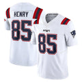 Johmsee NE.Patriots #85 Hunter Henry Player White Limited Vapor F.U.S.E. Home Game Stitched Jerseys