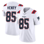 Johmsee NE.Patriots #85 Hunter Henry Player White Vapor Untouchable Home Game Stitched Jerseys
