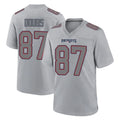 Johmsee NE.Patriots #87 Romeo Doubs Player Gray Fashion Limited Home Game Stitched Jerseys