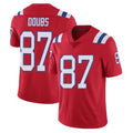 Johmsee NE.Patriots #87 Romeo Doubs Player Red Vapor Untouchable Home Game Stitched Jerseys