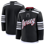 Johmsee NJ.Devils Black Alternate Premium Jerseys