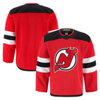 Johmsee NJ.Devils Red Home Authentic Pro Jerseys
