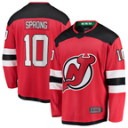 Johmsee NJ.Devils #10 Daniel Sprong Red Home Breakaway Jerseys