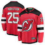 Johmsee NJ.Devils #25 Jacob Markstrom Red Home Premier Breakaway Player Jerseys