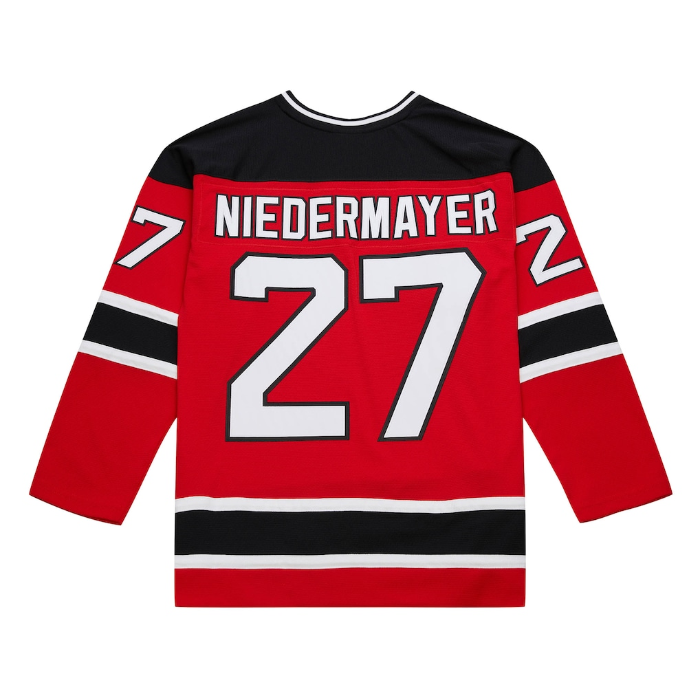 Johmsee NJ.Devils #27 Scott Niedermayer Red 200001 Power Play Jerseys
