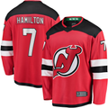 Johmsee NJ.Devils #7 Dougie Hamilton Red Breakaway Player Jerseys