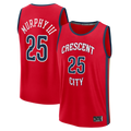 Johmsee NO.Pelicans #25 Trey Murphy III Red Fast Break Replica Player Stitched Jerseys- Statement Edition