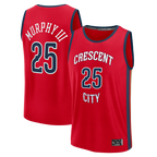 Johmsee NO.Pelicans #25 Trey Murphy III Red Fast Break Replica Player Stitched Jerseys- Statement Edition