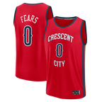 Johmsee NO.Pelicans #0 Jeremiah Fears Red Fast Break Replica Player Stitched Jerseys- Statement Edition