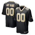 Johmsee Custom NO.Saints Home Replica Game Stitched Jerseys