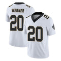 Johmsee NO.Saints #20 Pete Werner Player White Limited Vapor Untouchable Home Game Stitched Jerseys